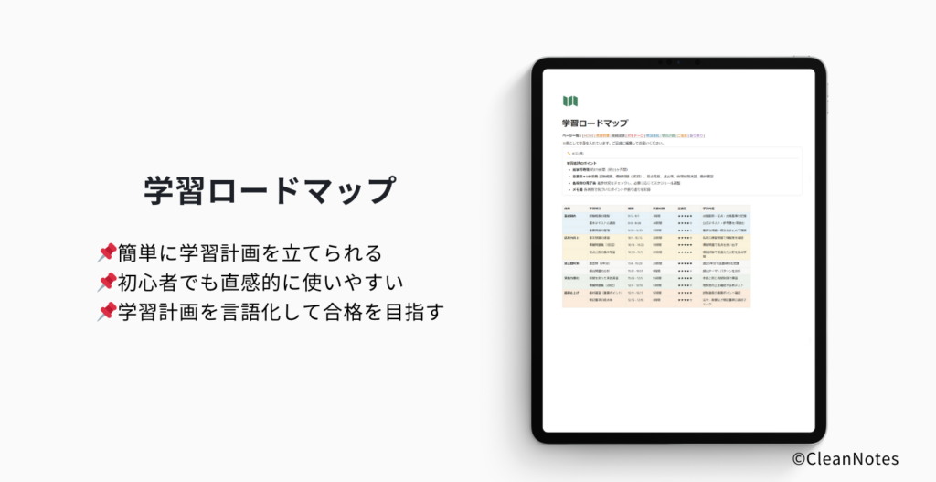 学習ロードマップをお手軽に作成（Premium版）
