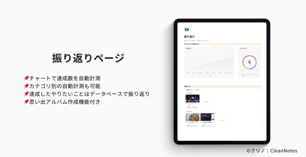 【Pro版】振り返りページで成長を実感